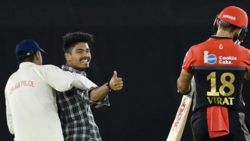 Digvijay Rathee and virat kohli